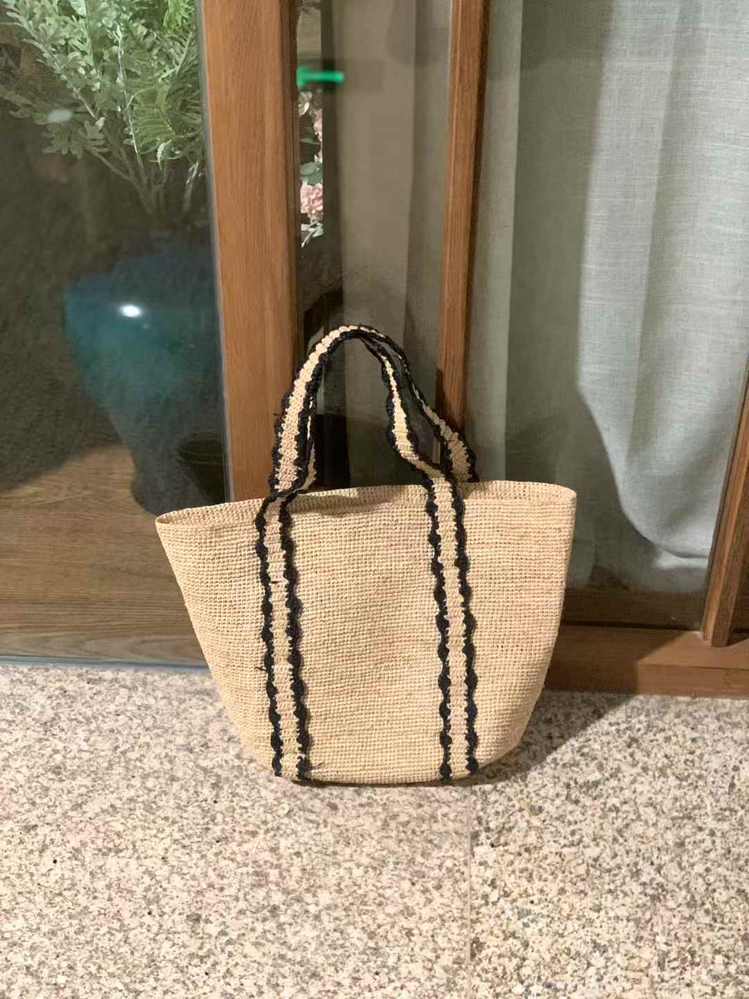 Dain Raffia Bag