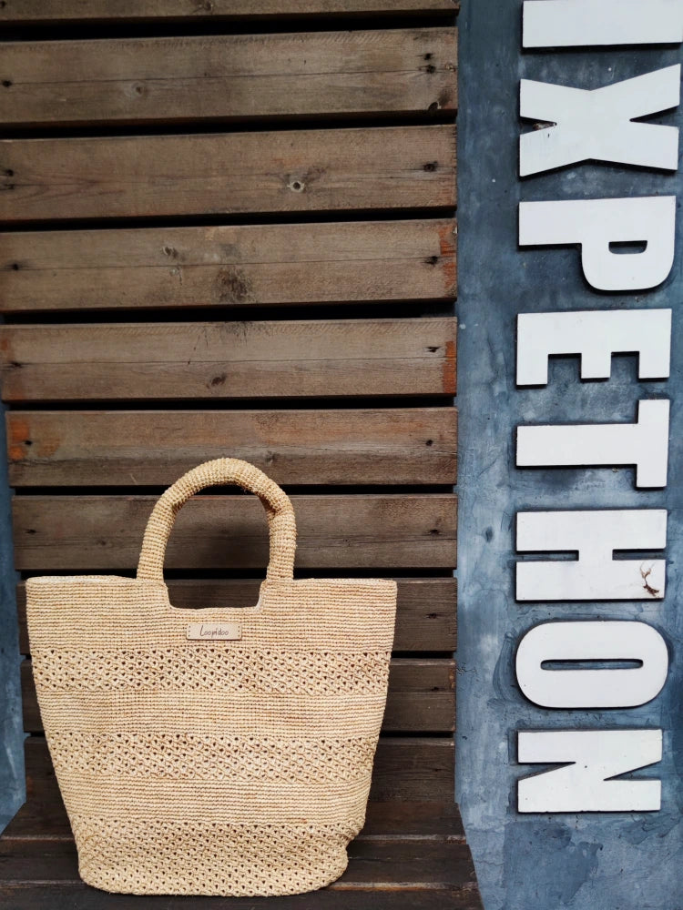 Ming Raffia Bag with Lining