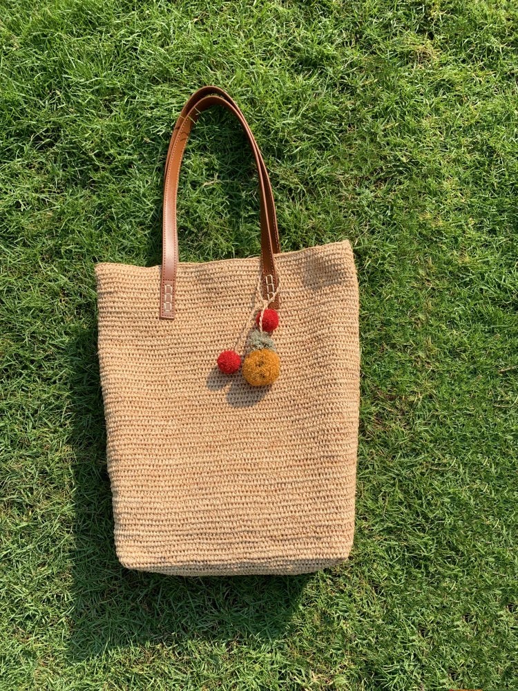 Raffia Bag Charm