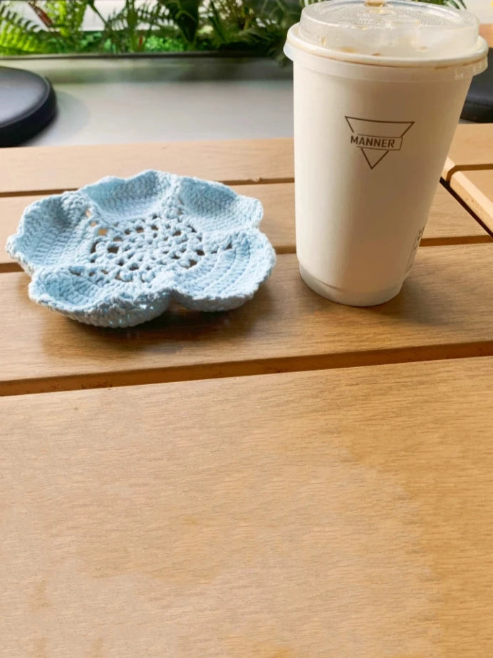 Folla Crochet Coaster Set