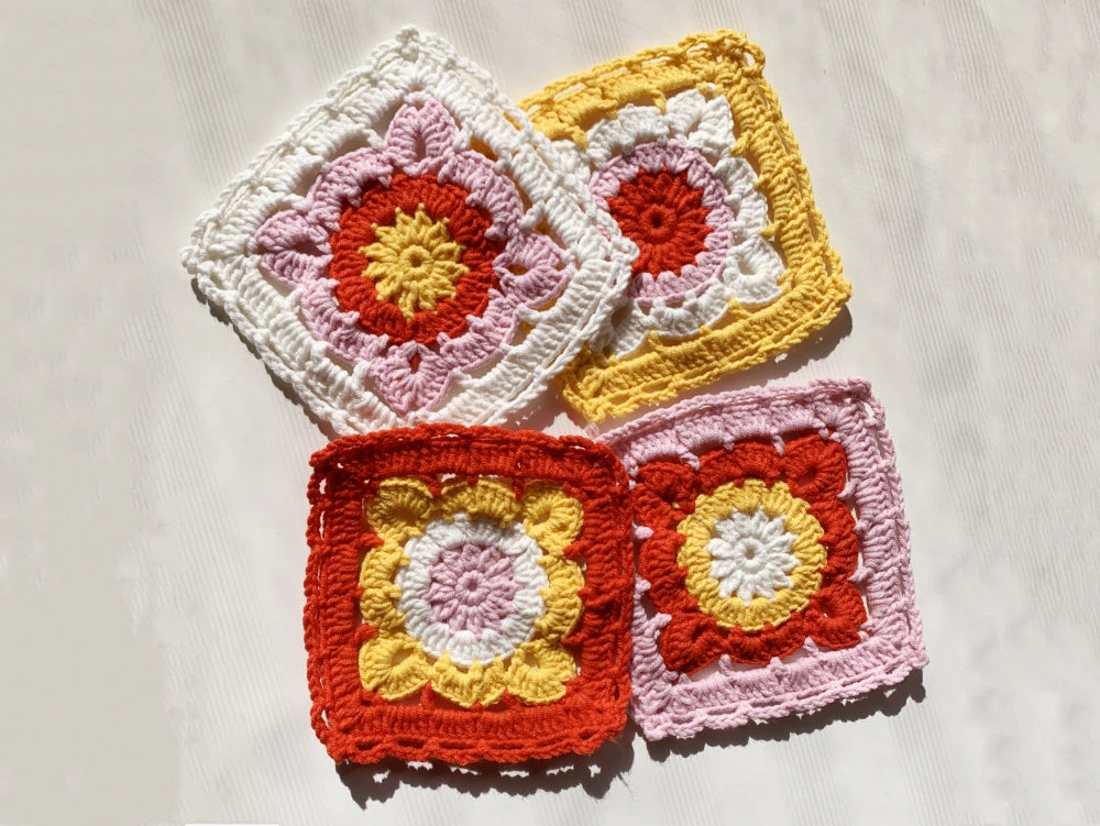 Susana Crochet Coaster Set