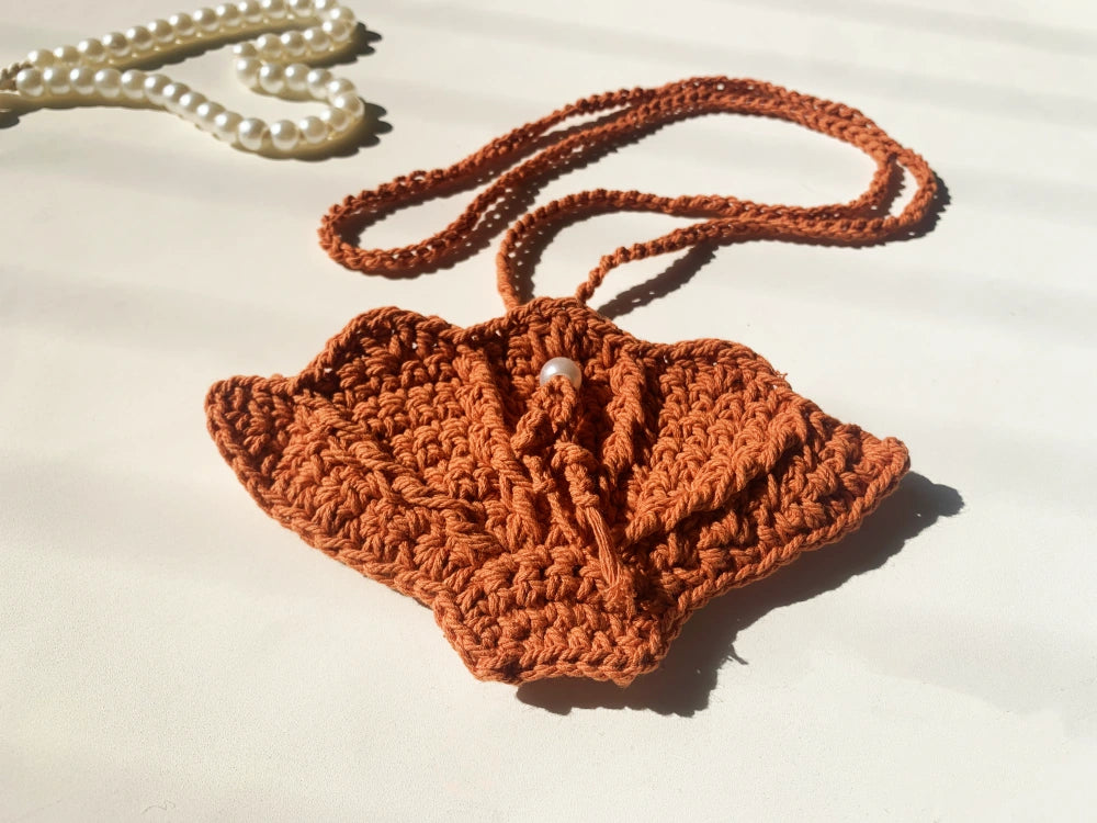 Crochet Neck Pouch