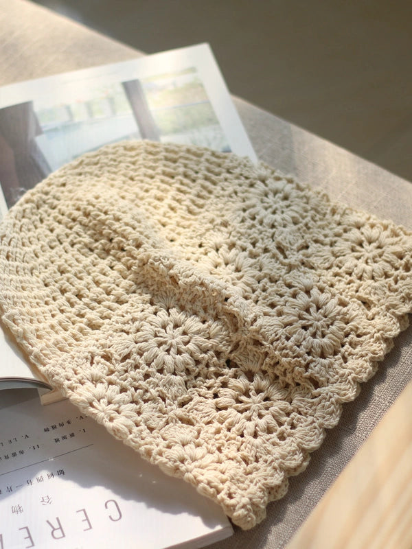Nikka Floral Crochet Hat