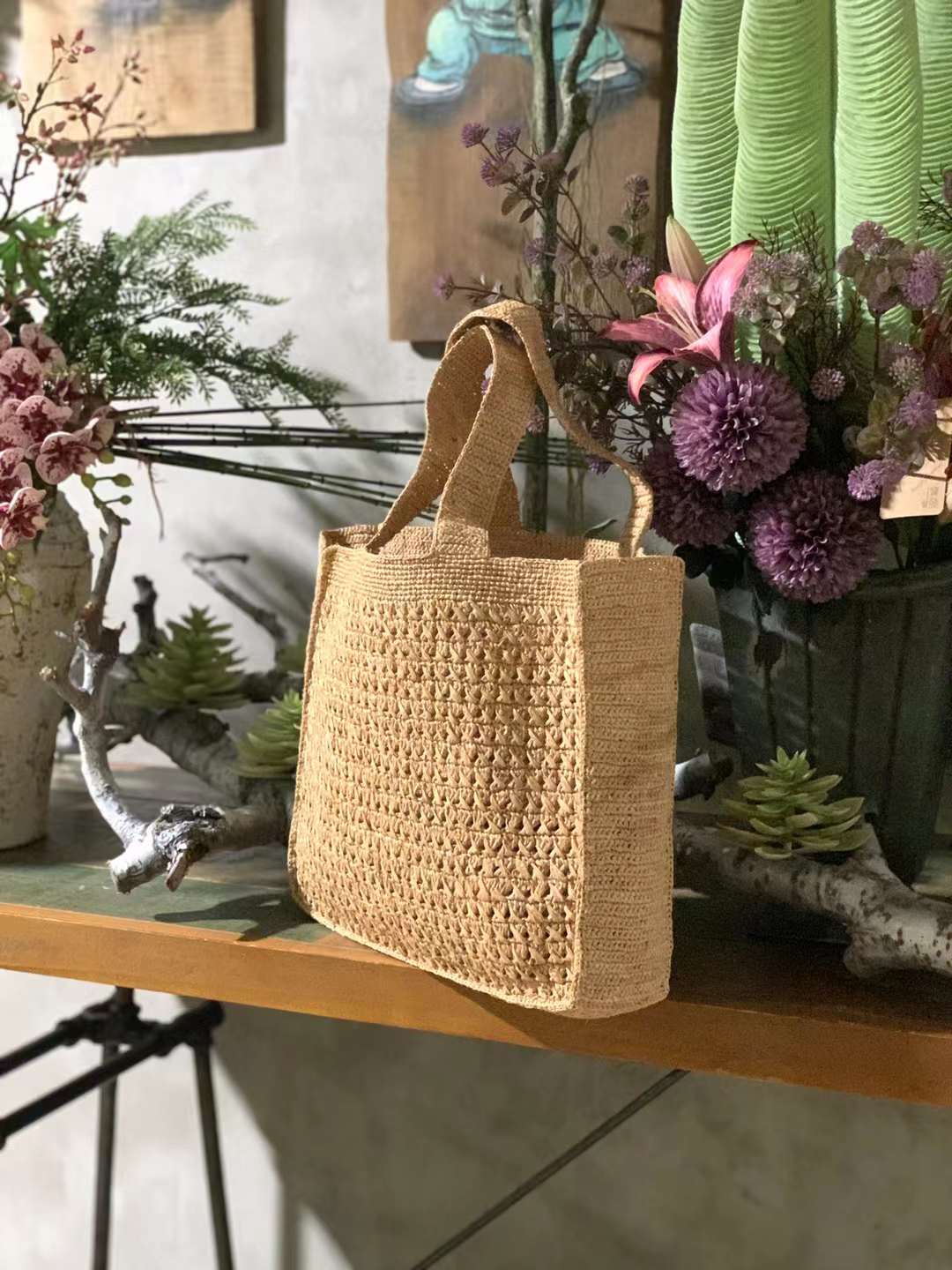 Cilin Straw Tote Bag