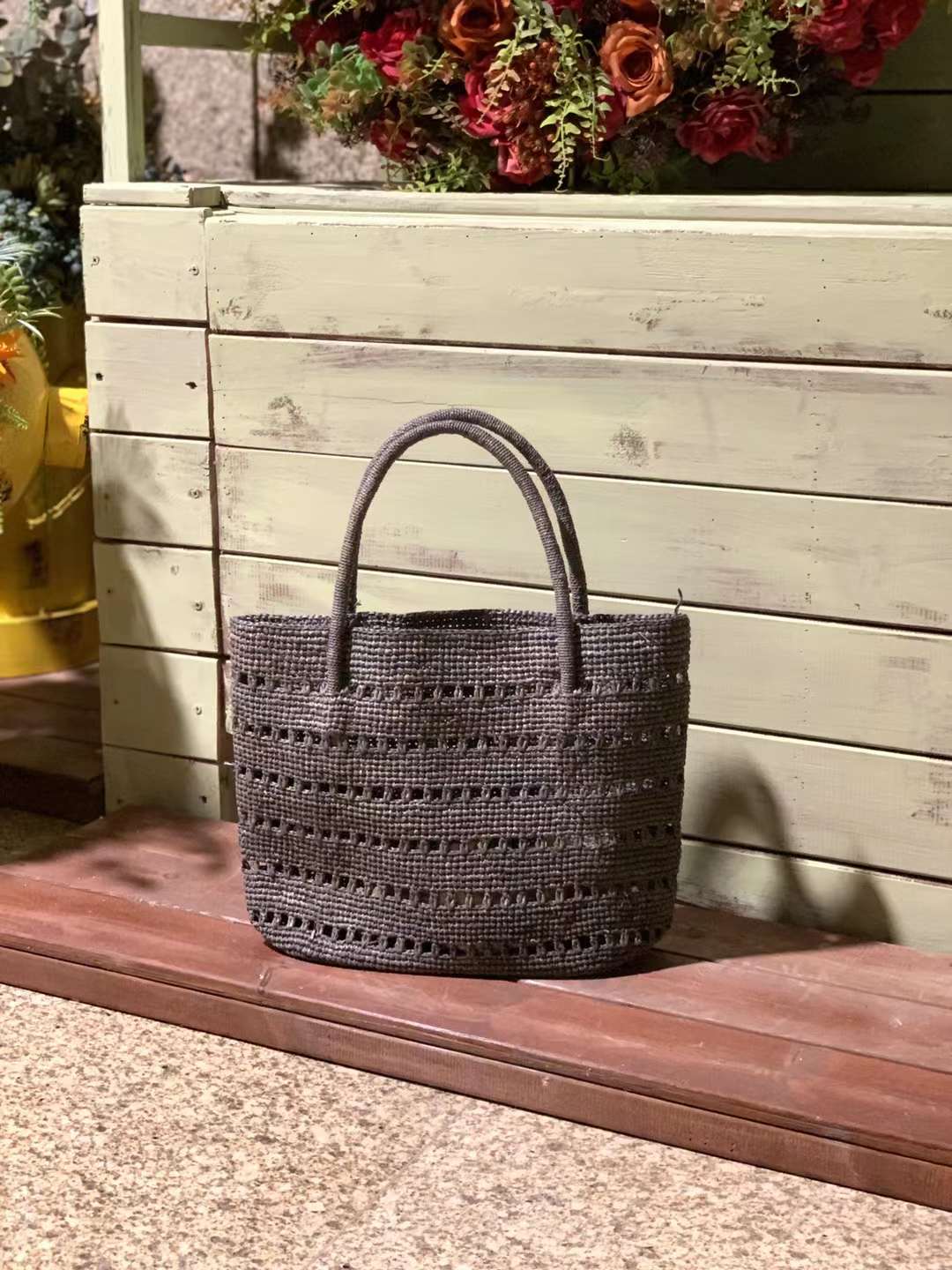 raffia bag for women