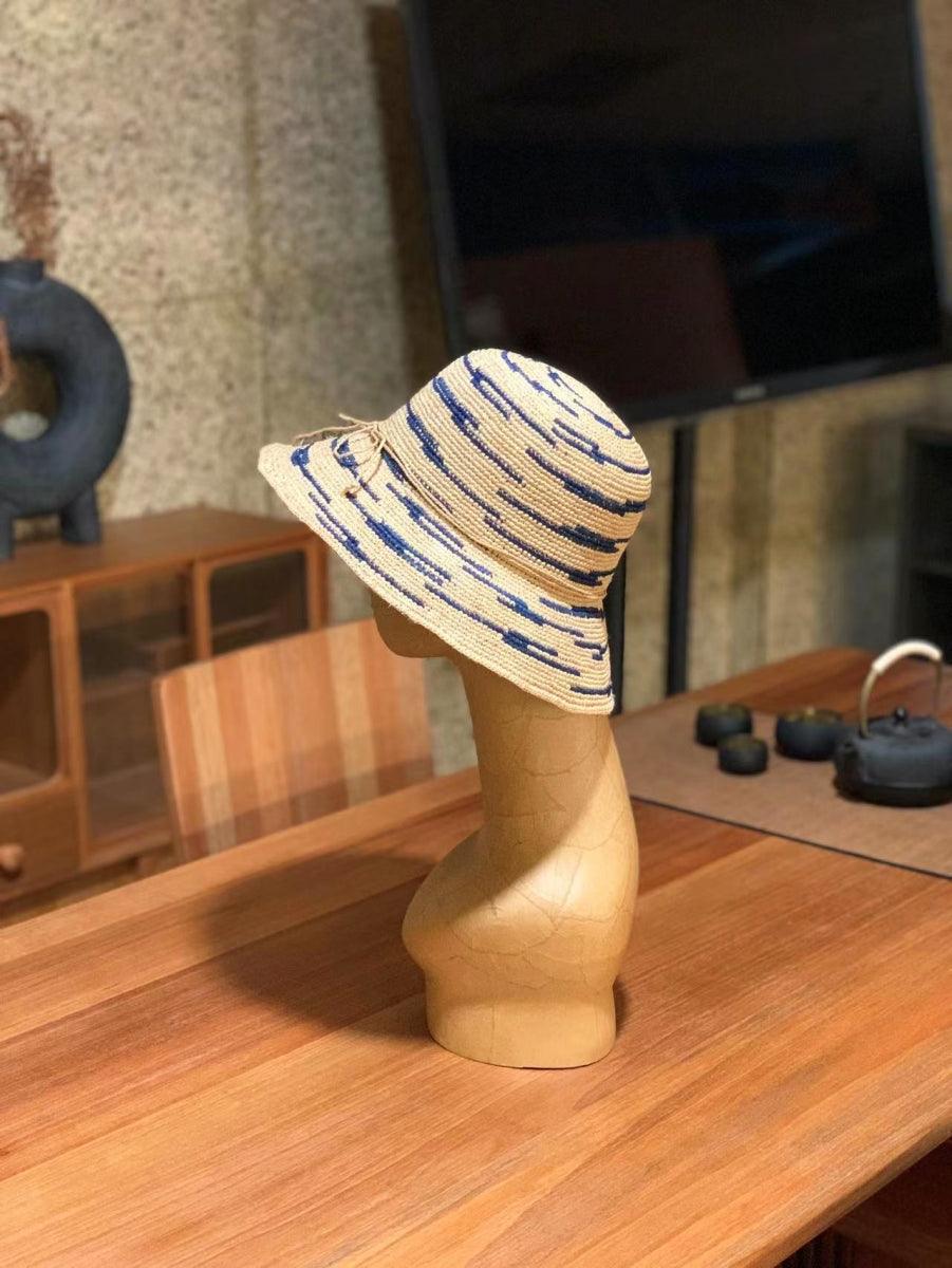 Beige Navy Hat