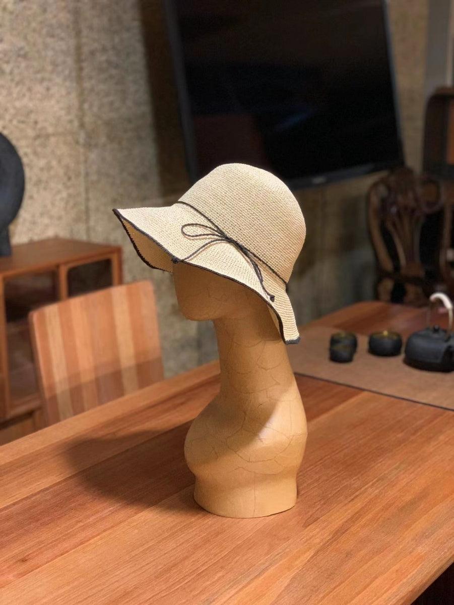 Raffia Sun Hat For Women