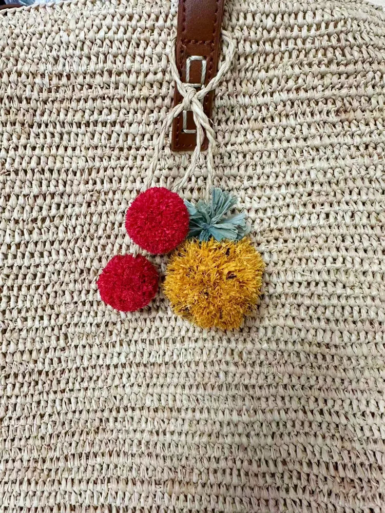 Raffia Bag Charm