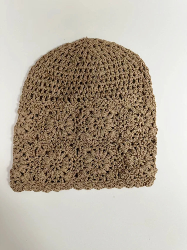 Nikka Floral Crochet Hat