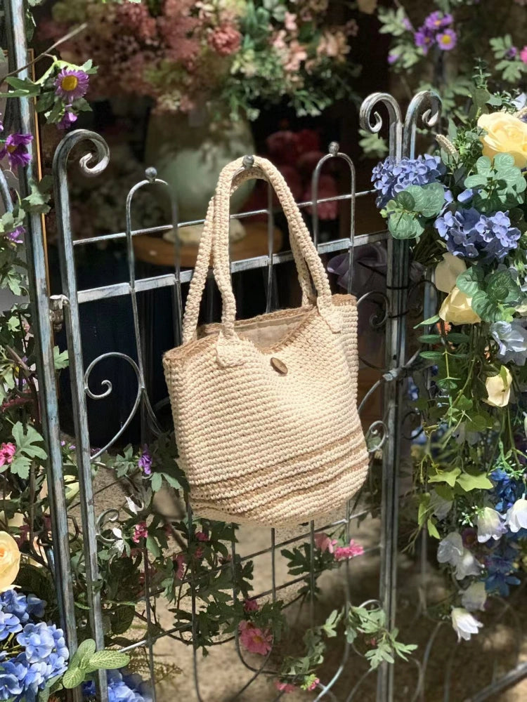 Fazi Cotton Crochet Handbag