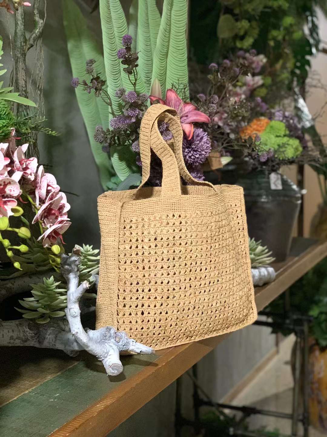 Cilin Straw Tote Bag