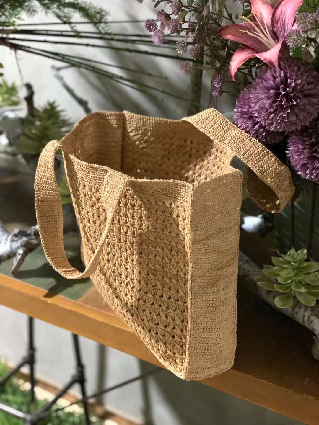 Cilin Straw Tote Bag