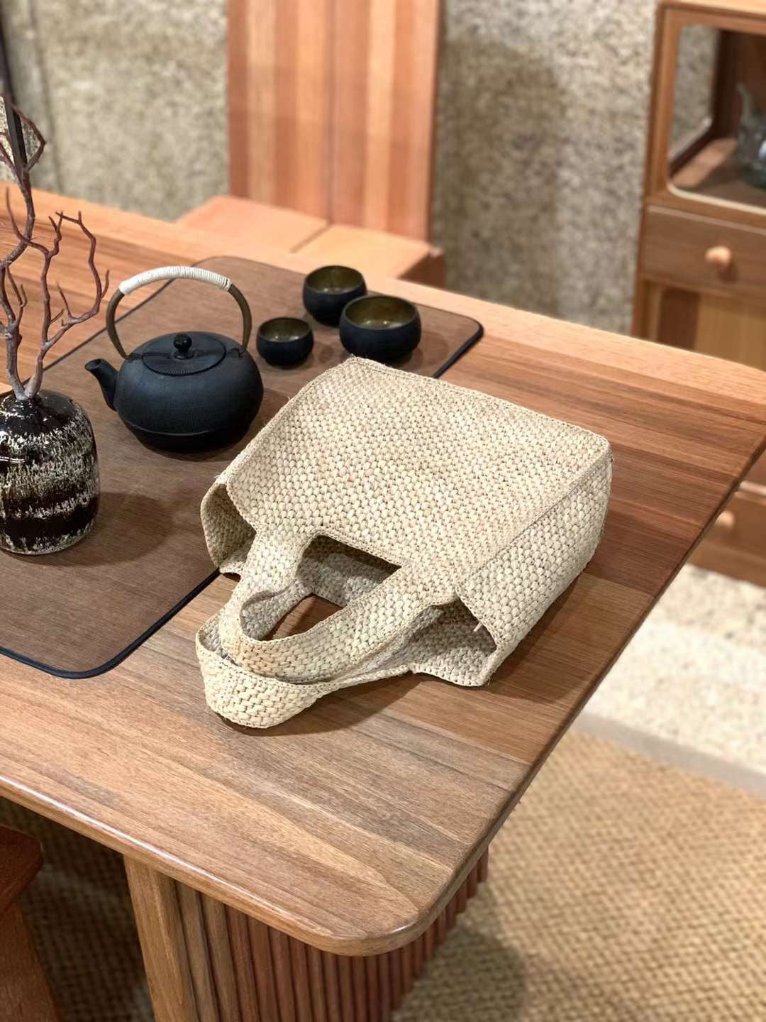 Swanmei Mini Raffia Bag