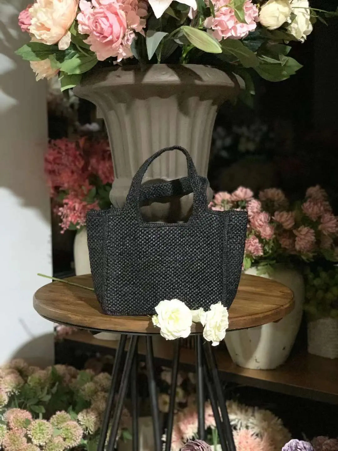 Loewe Raffia Bag