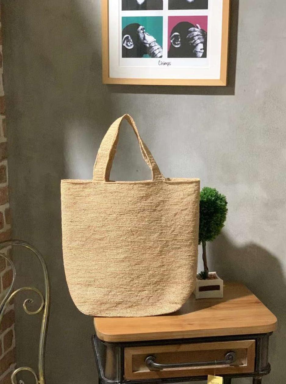 Crochet Raffia Tote