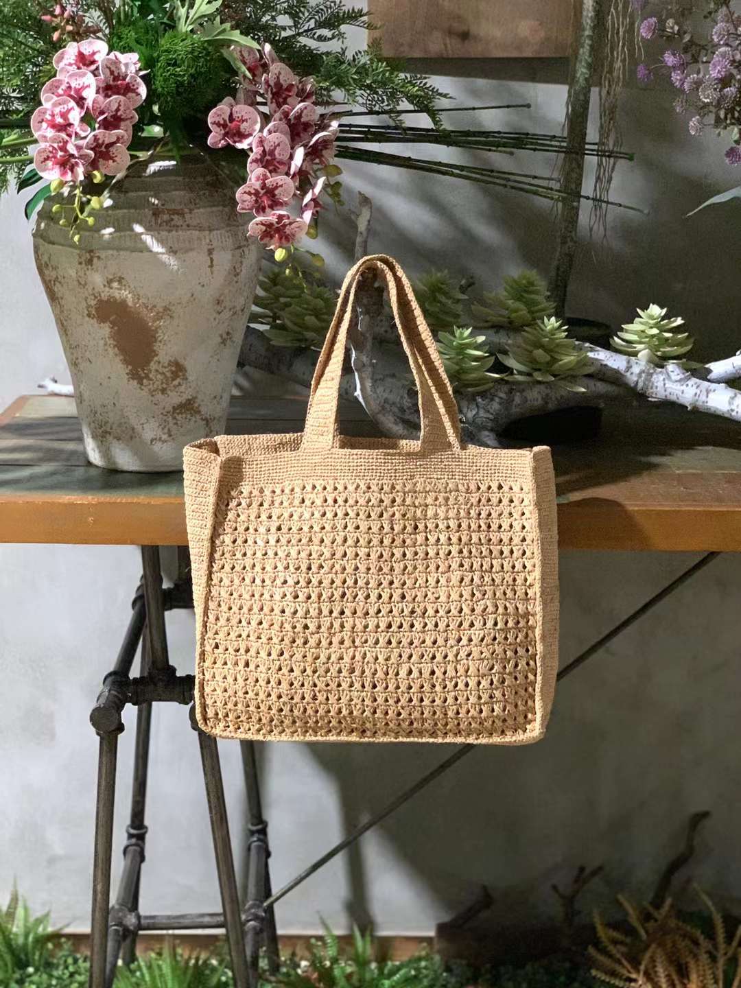 Cilin Straw Tote Bag