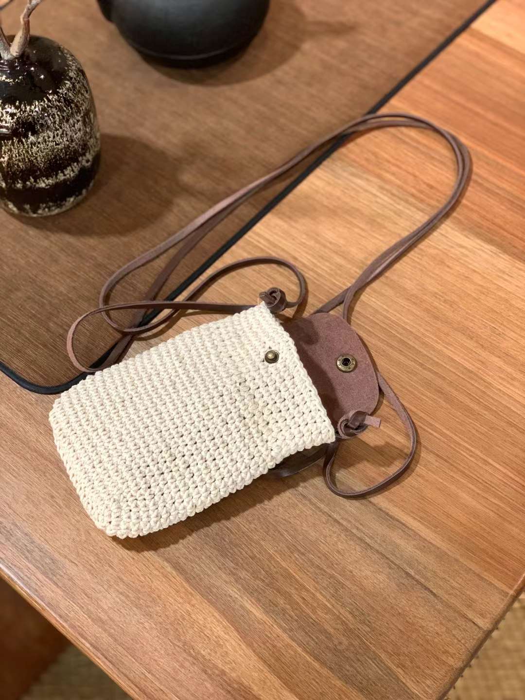 handmade phone bag