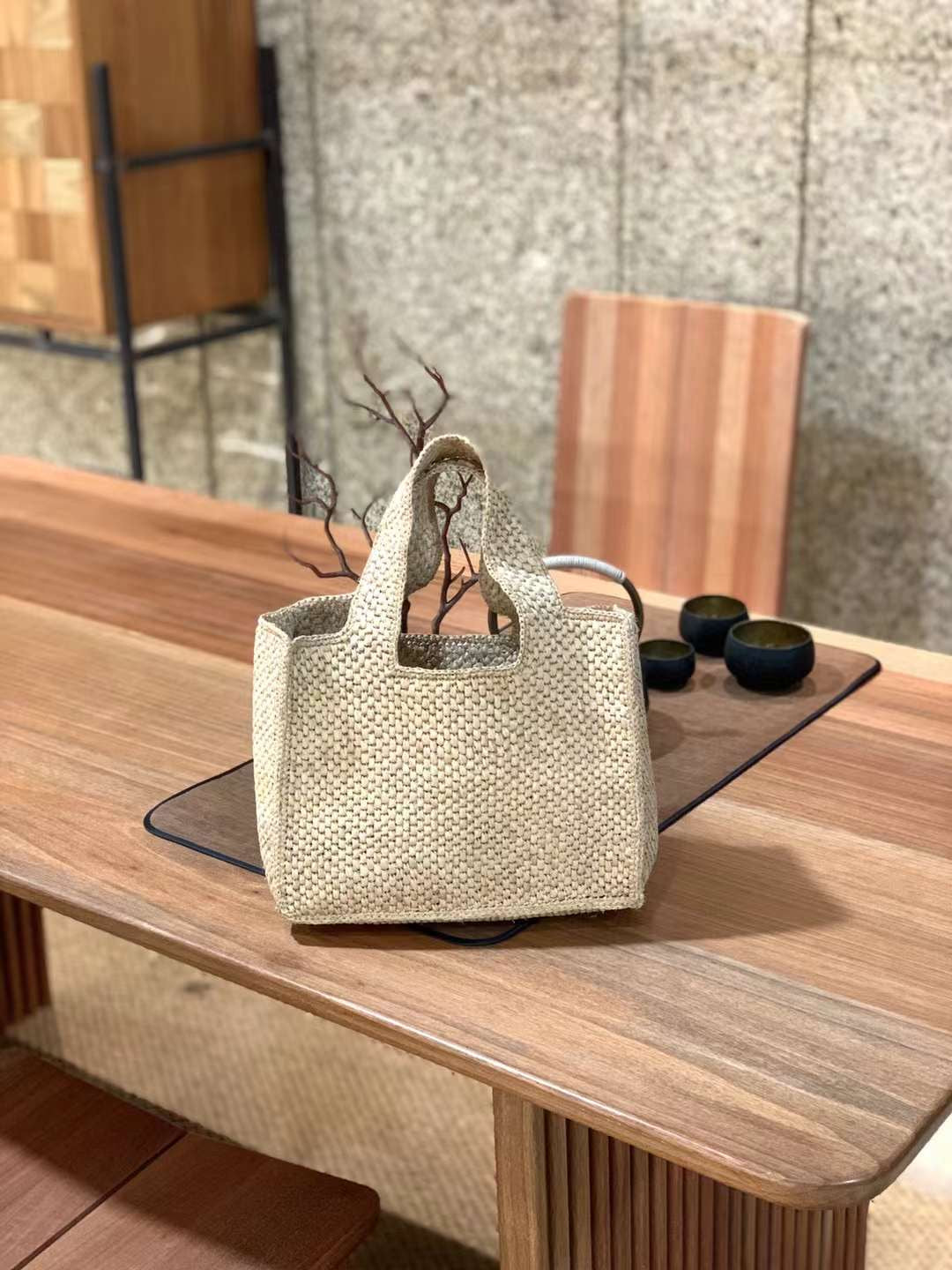 Swanmei Mini Raffia Bag