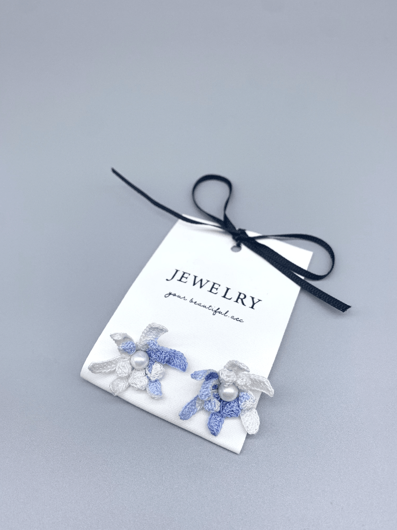 Unique Floral Studs