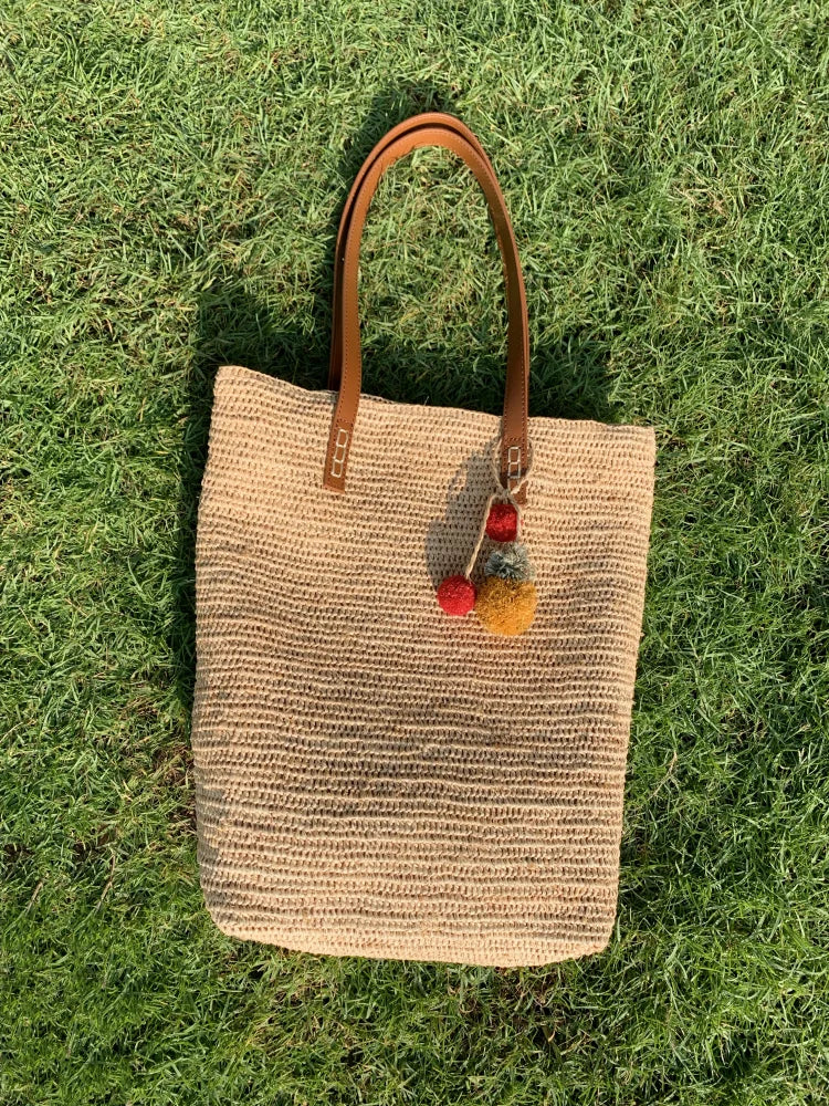 Raffia Bag Charm