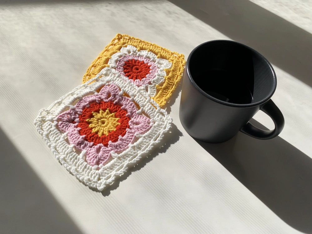 Susana Crochet Coaster Set