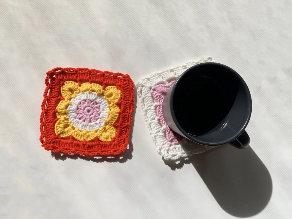 Susana Crochet Coaster Set