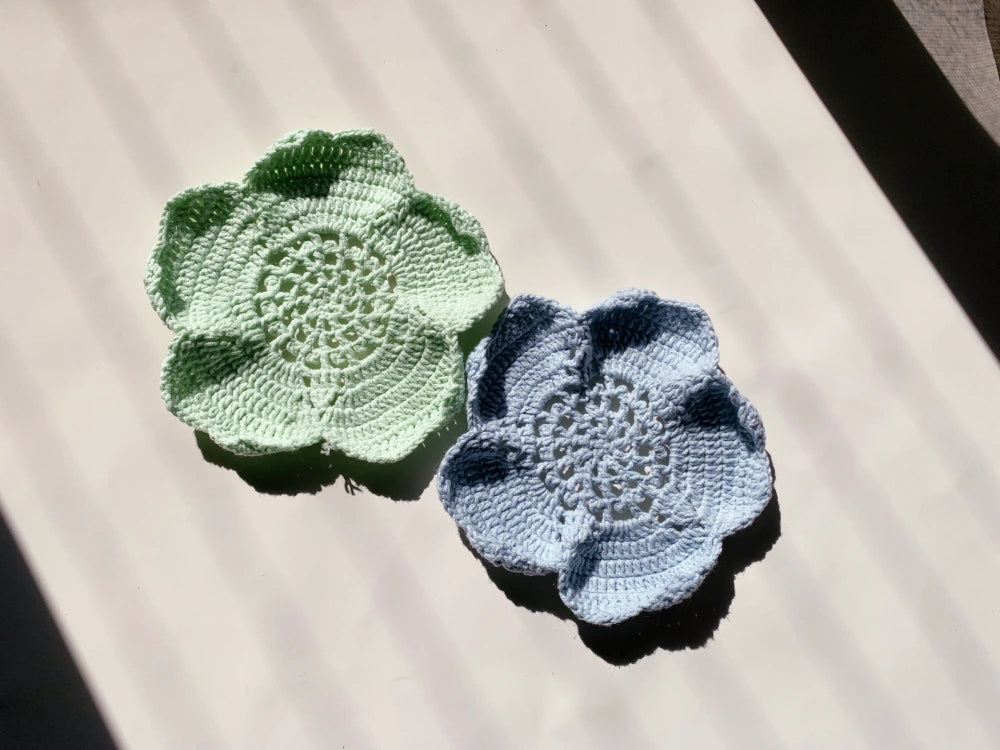 Folla Crochet Coaster Set