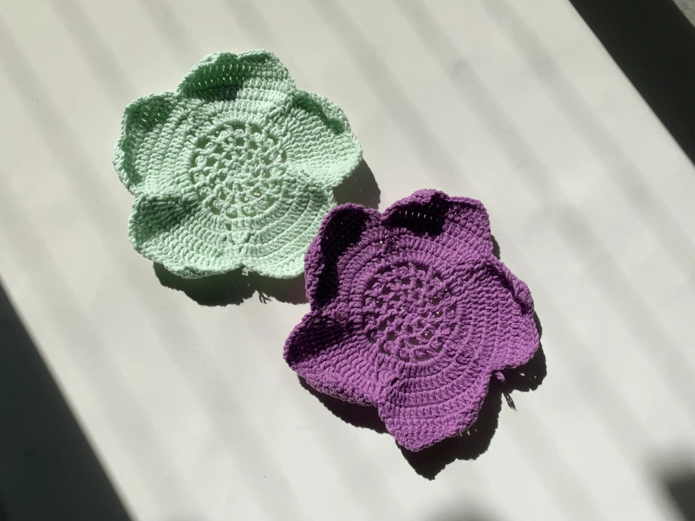 Folla Crochet Coaster Set