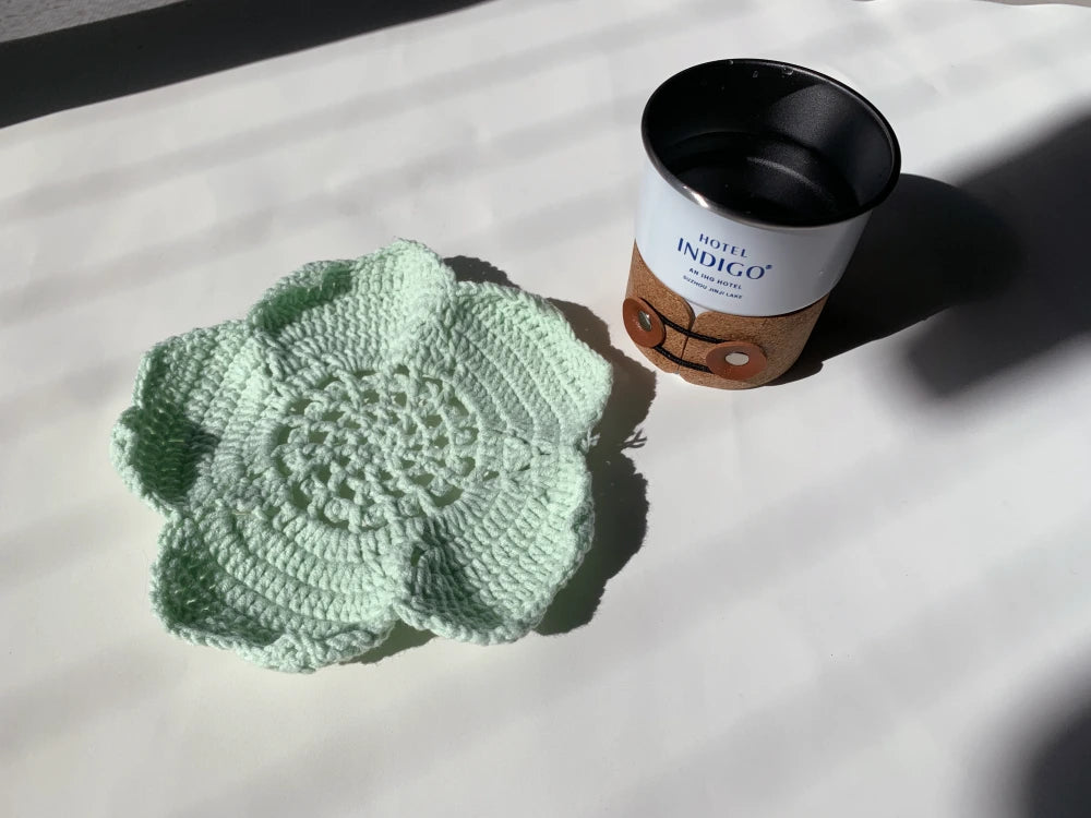 Folla Crochet Coaster Set