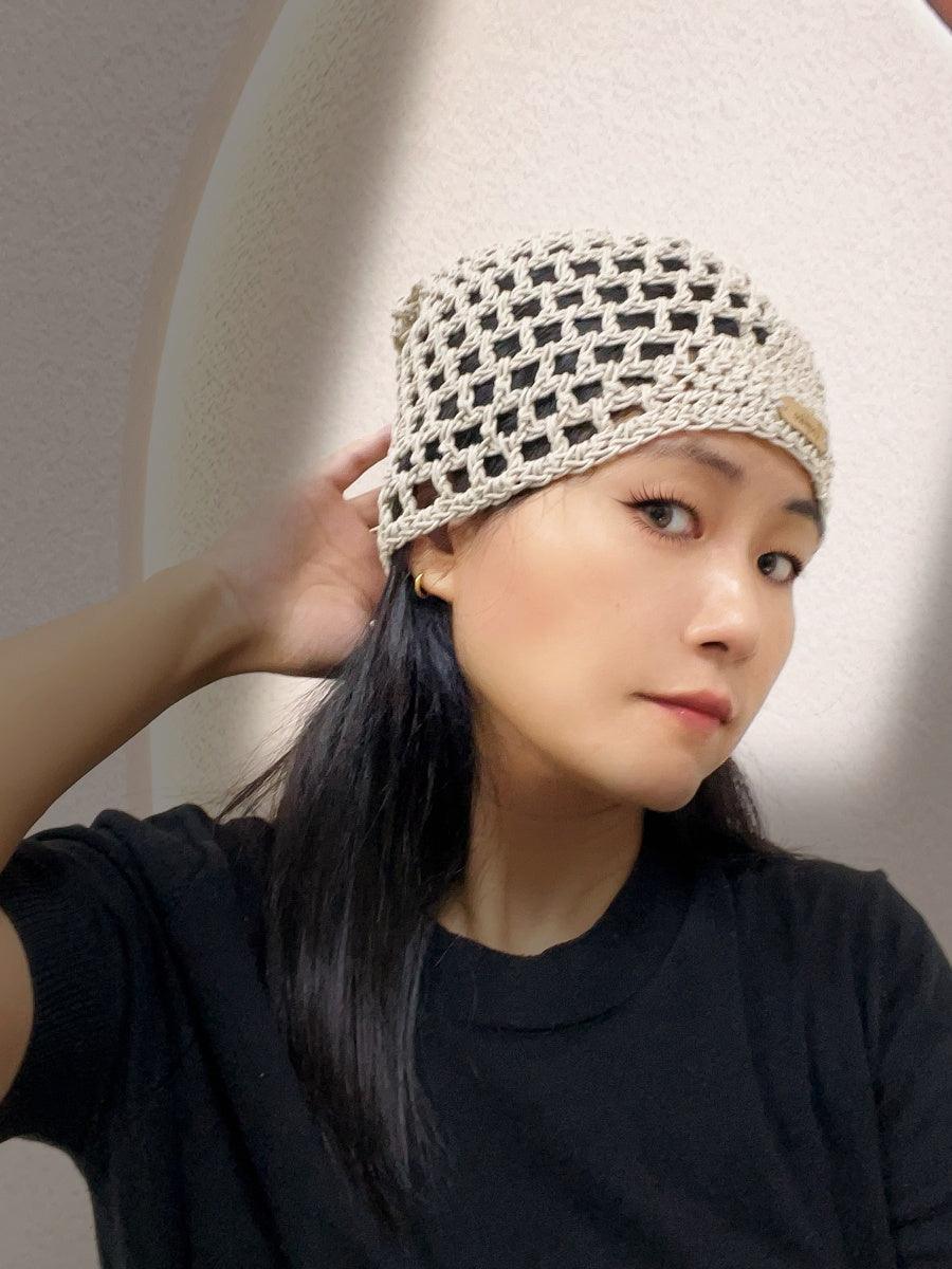 Sally Crochet Slouchy Beanie