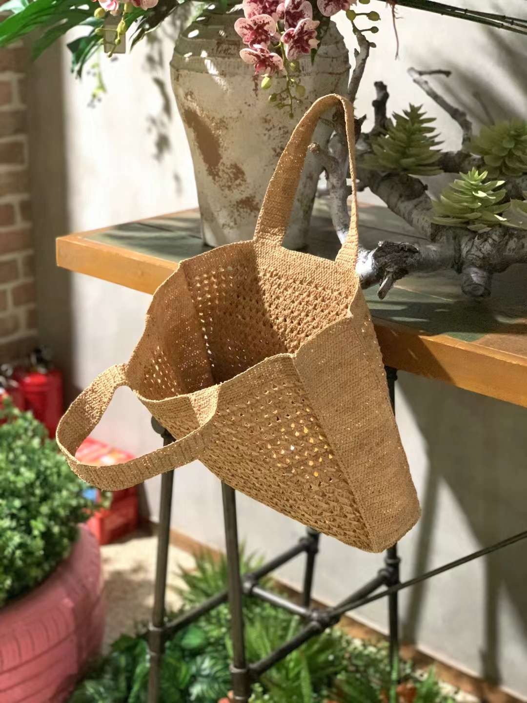 Cilin Straw Tote Bag